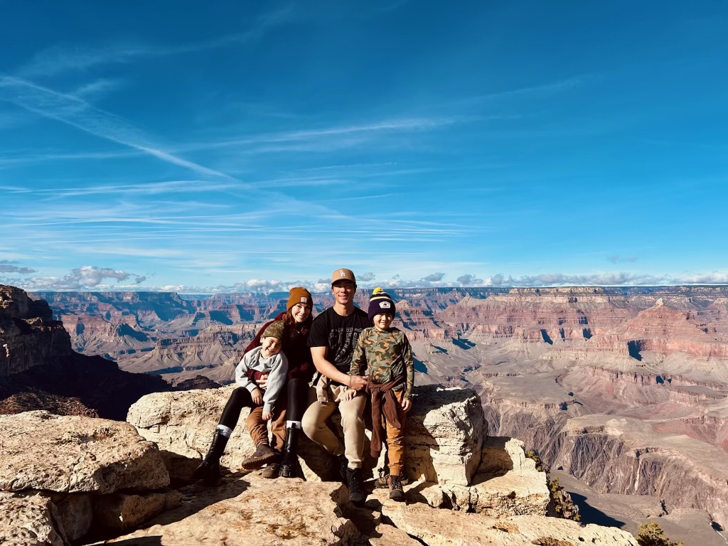 The Han family — Grand Canyon